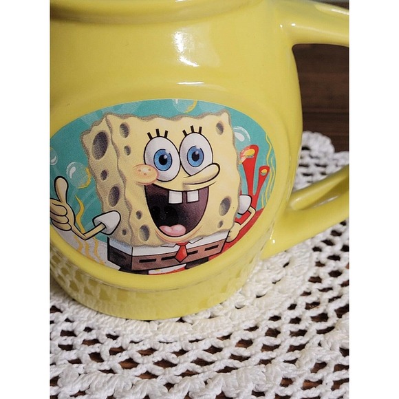 Viacom Sponge Bob Square Pants Coffee Mug Cup 2014 - Picture 2 of 5